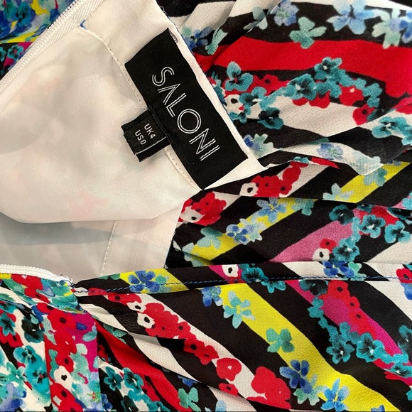 Saloni Mini Grace Dress Size 0 - Picture 3 of 4